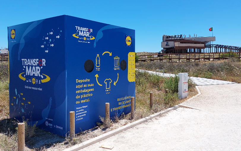 O TransforMAR, projecto do Lidl e do Electrão, voltou a 20 praias, para recolher resíduos e para  sensibilizar o tema da poluição dos oceano, com jogos e acções